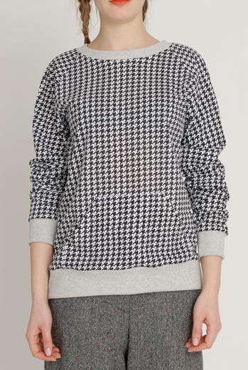 AW1213 HOUNDS CHASE RACING RAGLAN TOP - BLACK